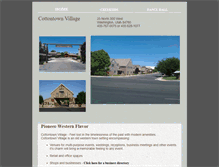 Tablet Screenshot of cottontownvillage.com